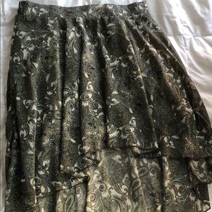 High low skirt